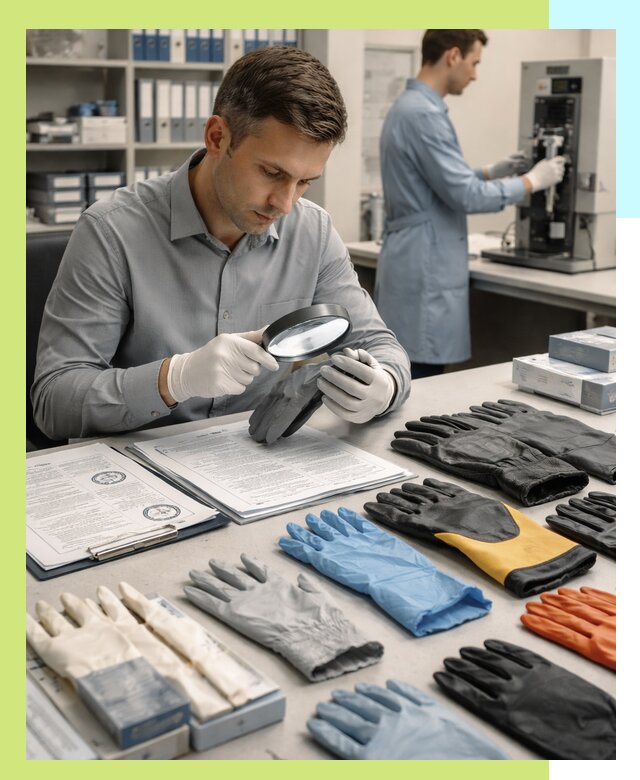 Сертификация перчаток и средств защиты продукции в Кропоткине