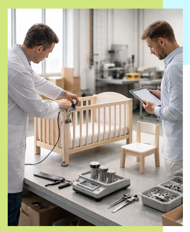 Сертификация детской мебели и проверка безопасности в Кропоткине