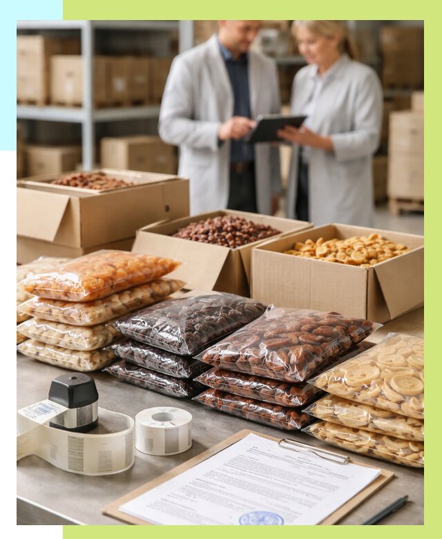 Сертификация сухофруктов в Кропоткине от 13031 р. | Алешин-Крп под ключ