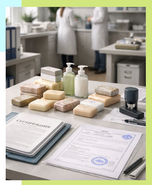 Сертификация мыла и сертификат на мыло в Кропоткине от 13031 | Алешин-Крп