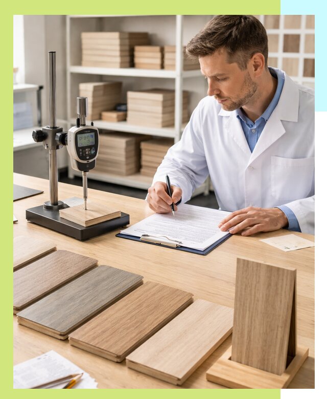 Сертификация ламината с испытаниями и оформлением документов в Кропоткине