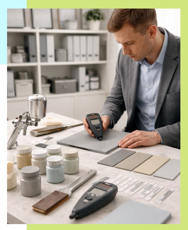 Сертификация краски в Кропоткине от 27148 р. | Алешин-Крп центр