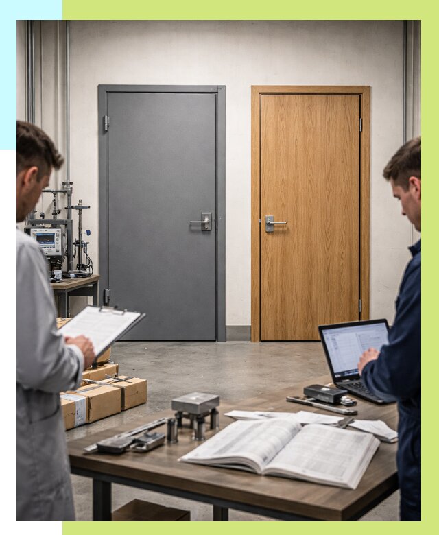 Сертификация дверей в Кропоткине от 8687 р. под ключ | Алешин-Крп