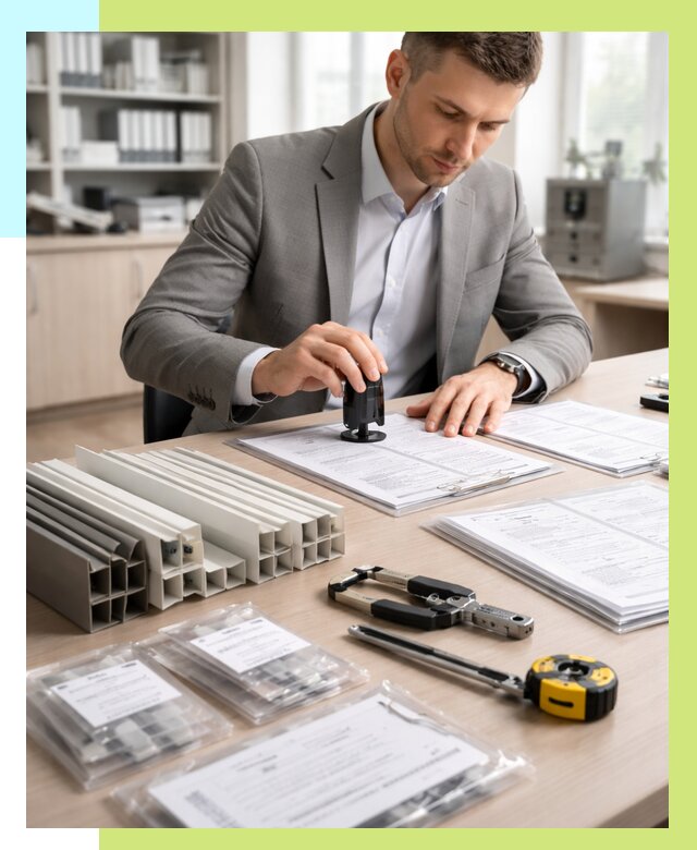 Сертификация ПВХ продукции в Кропоткине от 9230 р., Алешин-Крп