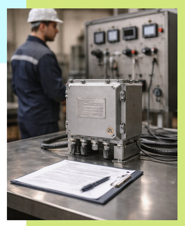 Сертификация взрывозащищенного оборудования в Кропоткине от 38007 р. | Алешин-Крп