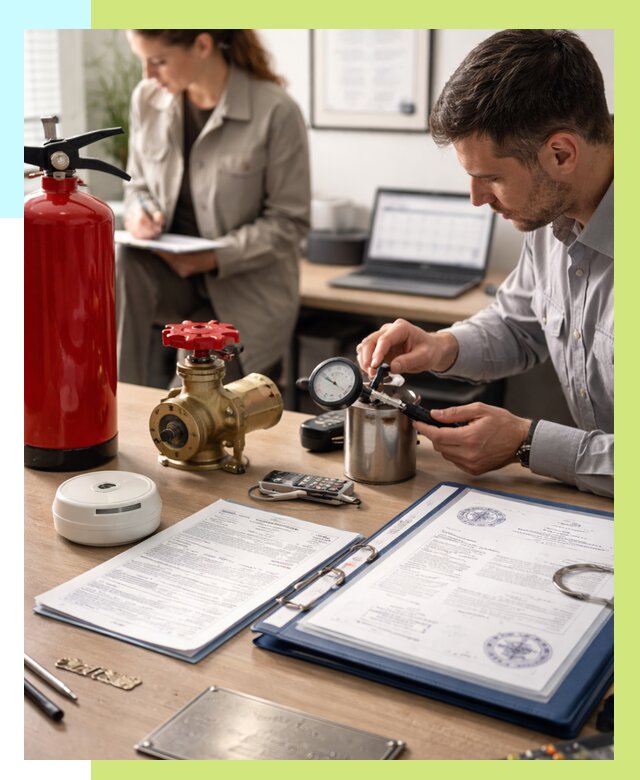 Сертификация пожарного оборудования в Кропоткине от 16289 р.|Алешин-Крп