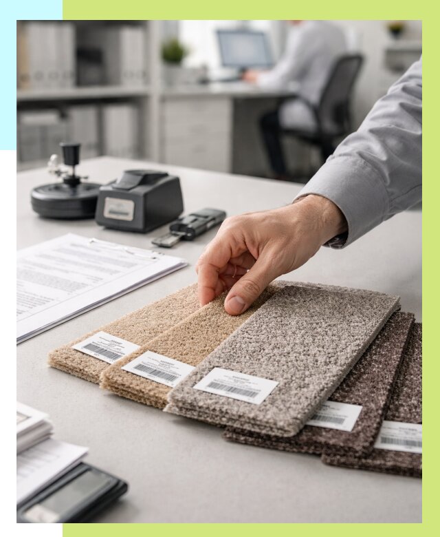 Сертификация ковролина в Кропоткине от 16289 р., Алешин-Крп