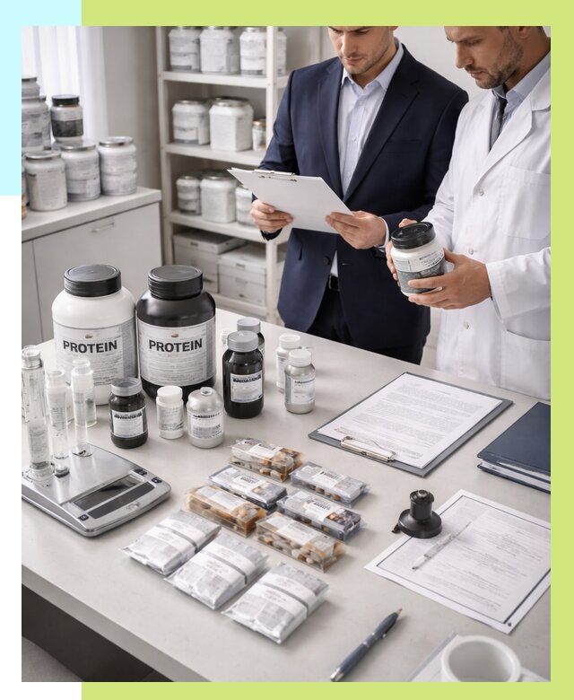 Сертификация спортивного питания в Кропоткине от 16289 р., Алешин-Крп