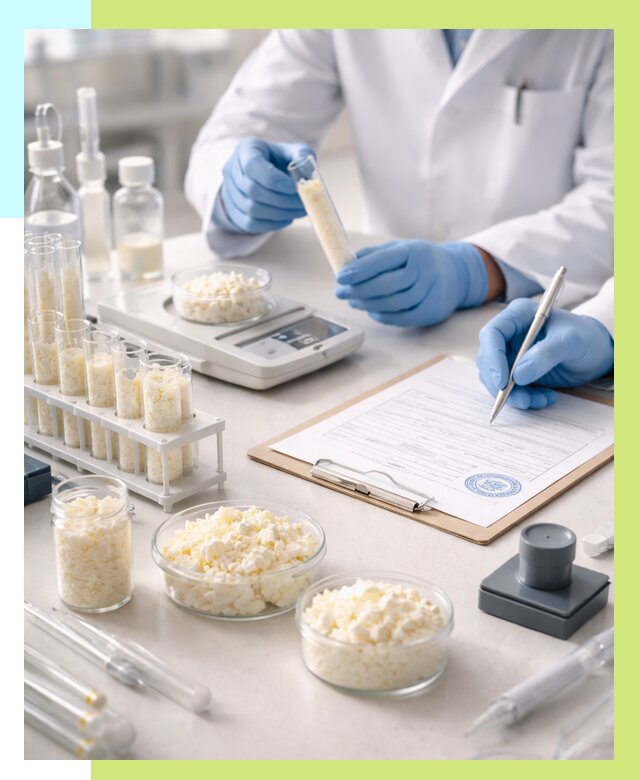 Сертификация творога в Кропоткине от 13031 р. под ключ | Алешин-Крп