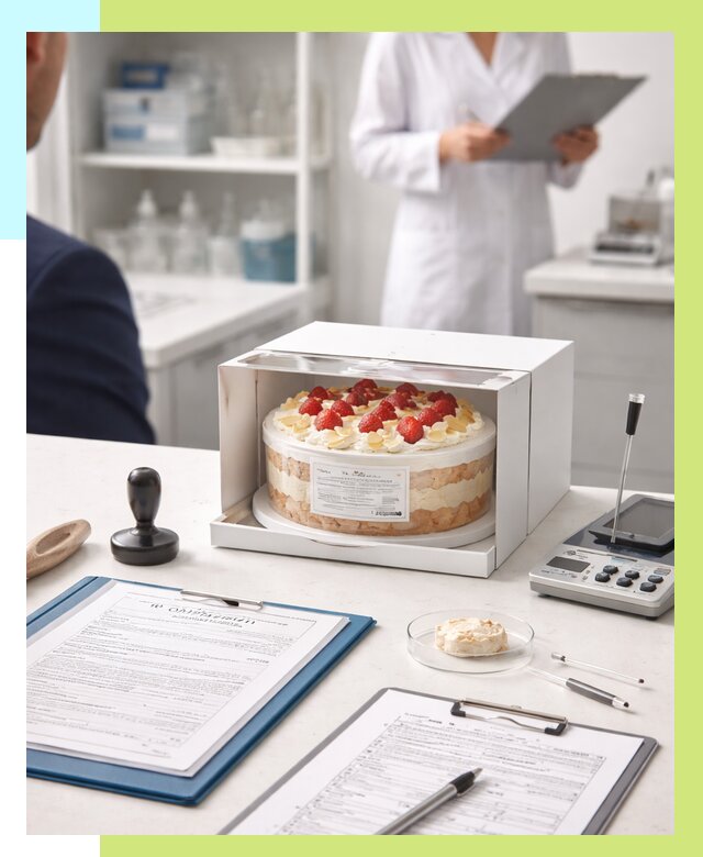 Сертификация тортов в Кропоткине от 9773 р. заказать | Алешин-Крп