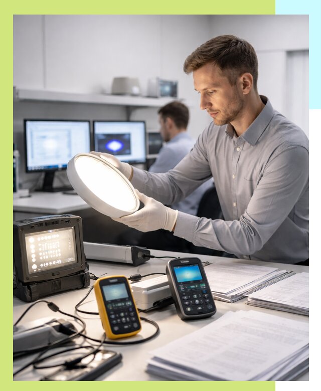 Сертификация светильников в Кропоткине: испытания и оформление