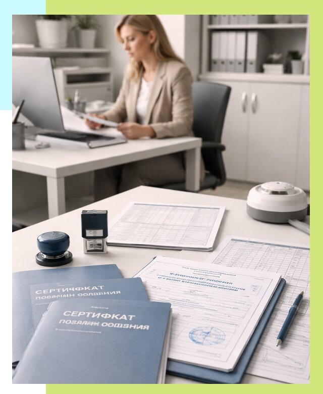 Сертификаты пожарной безопасности в Кропоткине от 16289 р. | Алешин-Крп