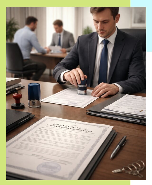 Оформление свидетельства о государственной регистрации в Кропоткине