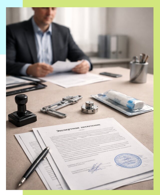 Экспертное заключение на продукцию в Кропоткине от 9230 р. | Алешин-Крп