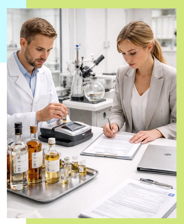 Заключение о спиртосодержании в Кропоткине, от 5430 р., Алешин-Крп