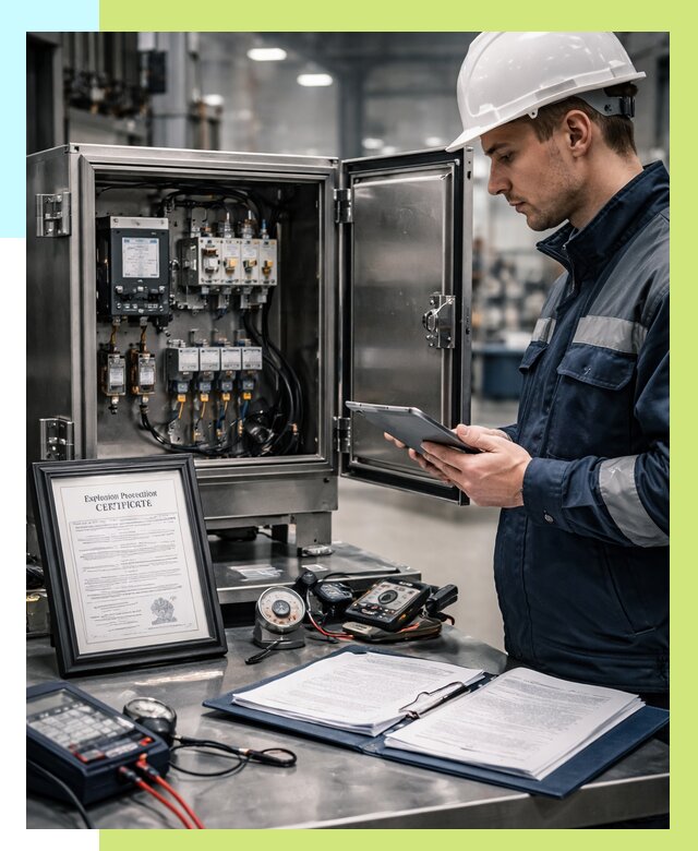 Сертификат взрывозащиты в Кропоткине от 48866 р. | Алешин-Крп