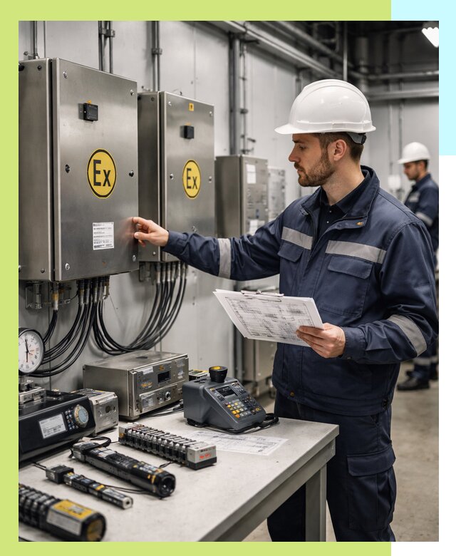 Сертификат взрывозащиты промышленного оборудования в Кропоткине