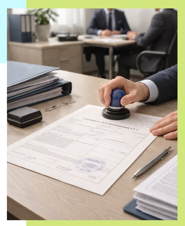 Сертификат происхождения СТ 1 в Кропоткине от 4887 р. | Алешин-Крп