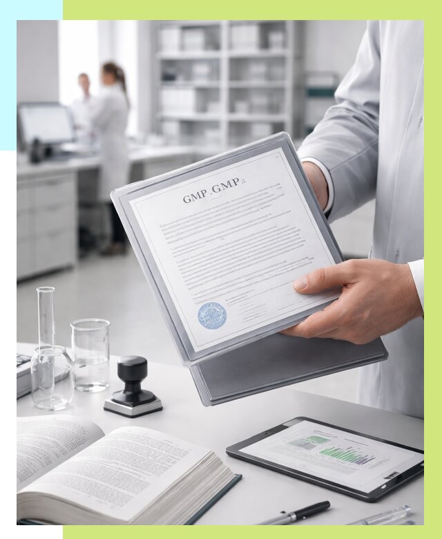 Сертификат GMP в Кропоткине под ключ от 92302 р. | Алешин-Крп