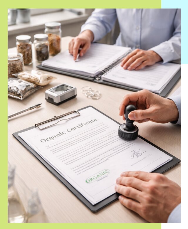 Получение органик сертификата для продукции в Кропоткине