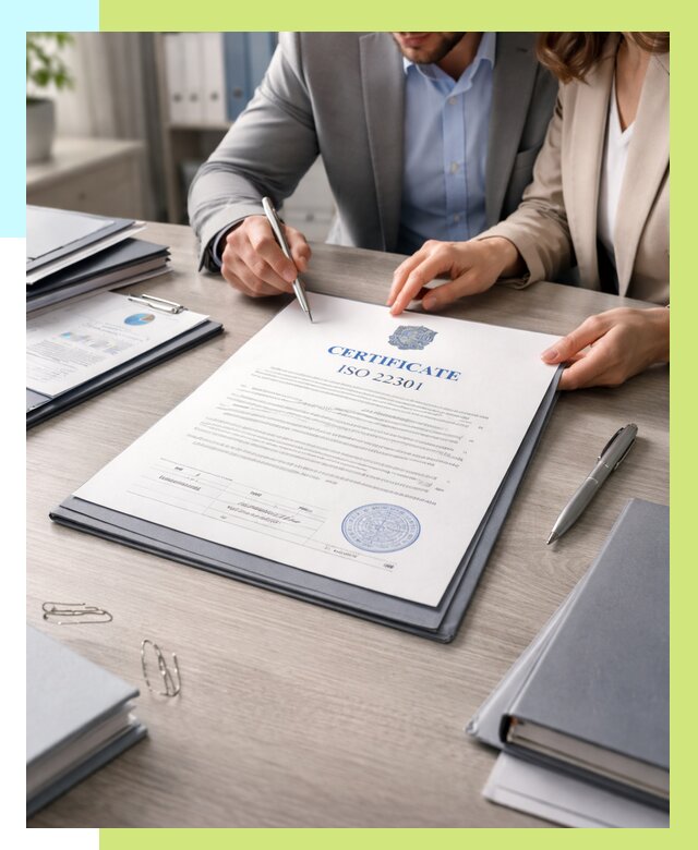 Сертификат ISO 22301 в Кропоткине от 48866 р. | Алешин-Крп срочно