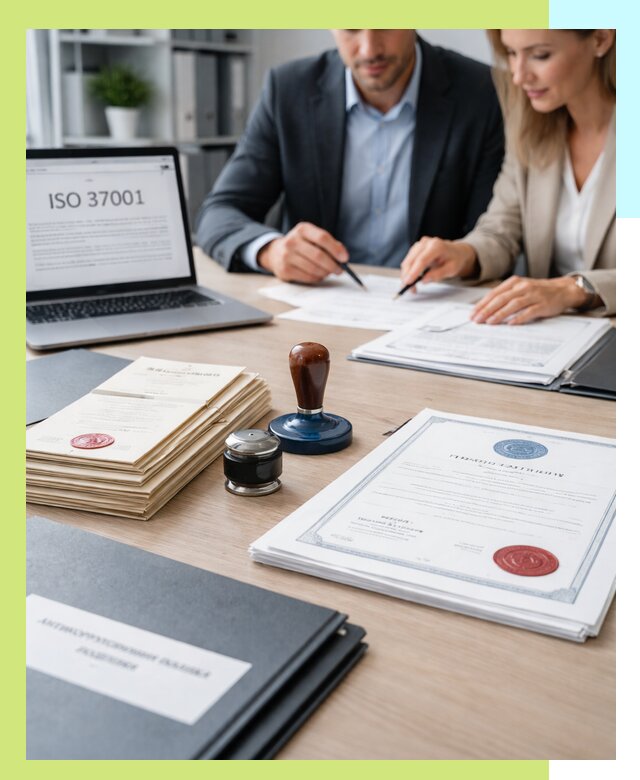 Получение сертификата ISO 37001 по системе борьбы с коррупцией в Кропоткине