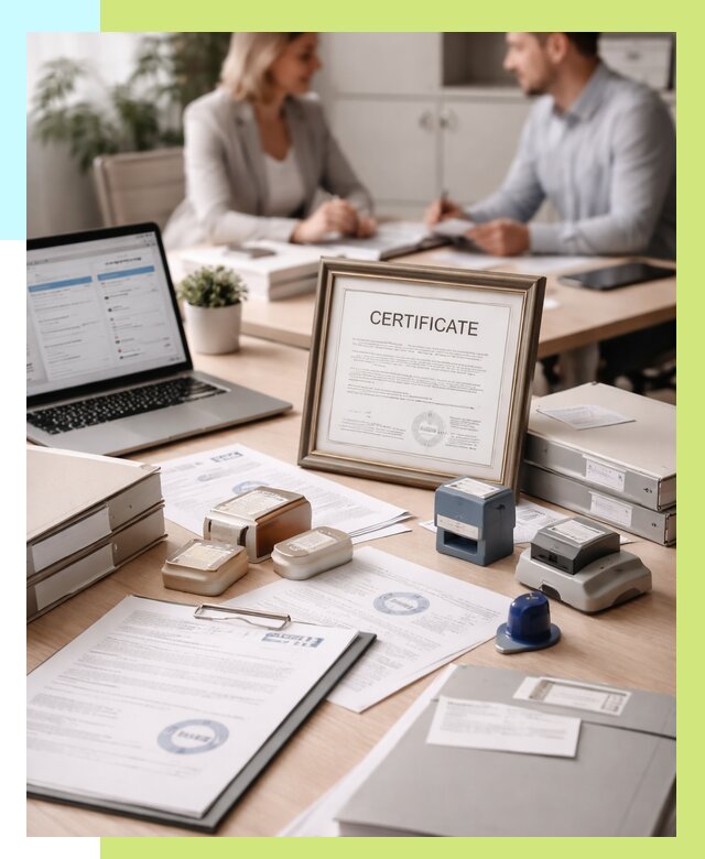 Сертификация компании в Кропоткине от 48866 р. | Алешин-Крп — заказ